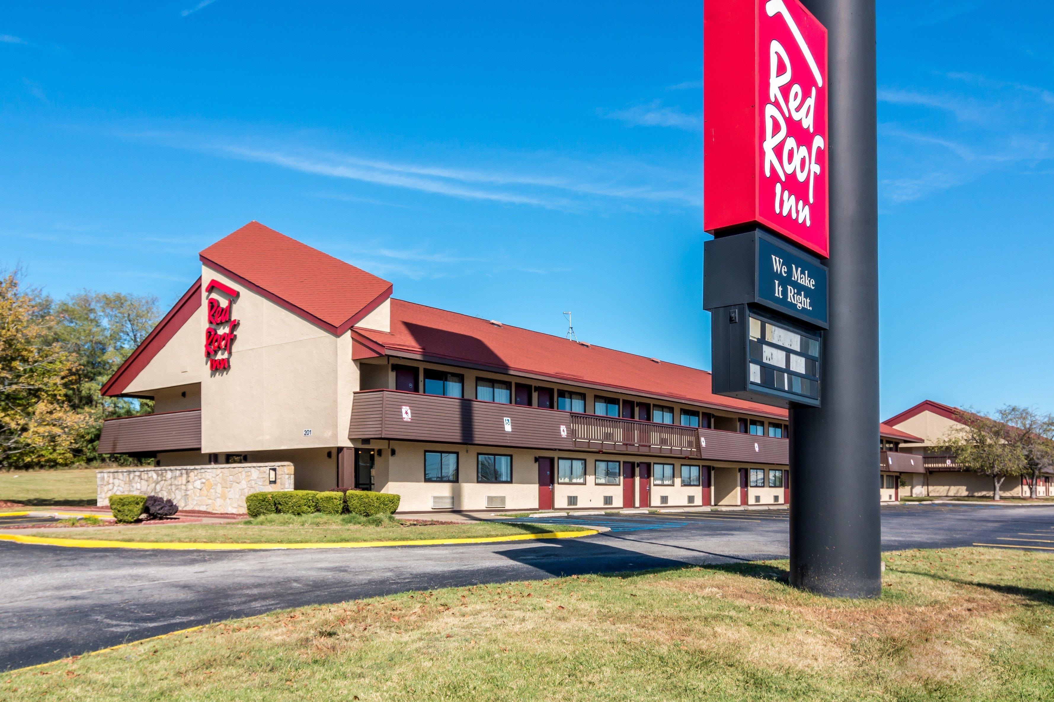 Red Roof Inn Columbia, Mo Eksteriør bilde